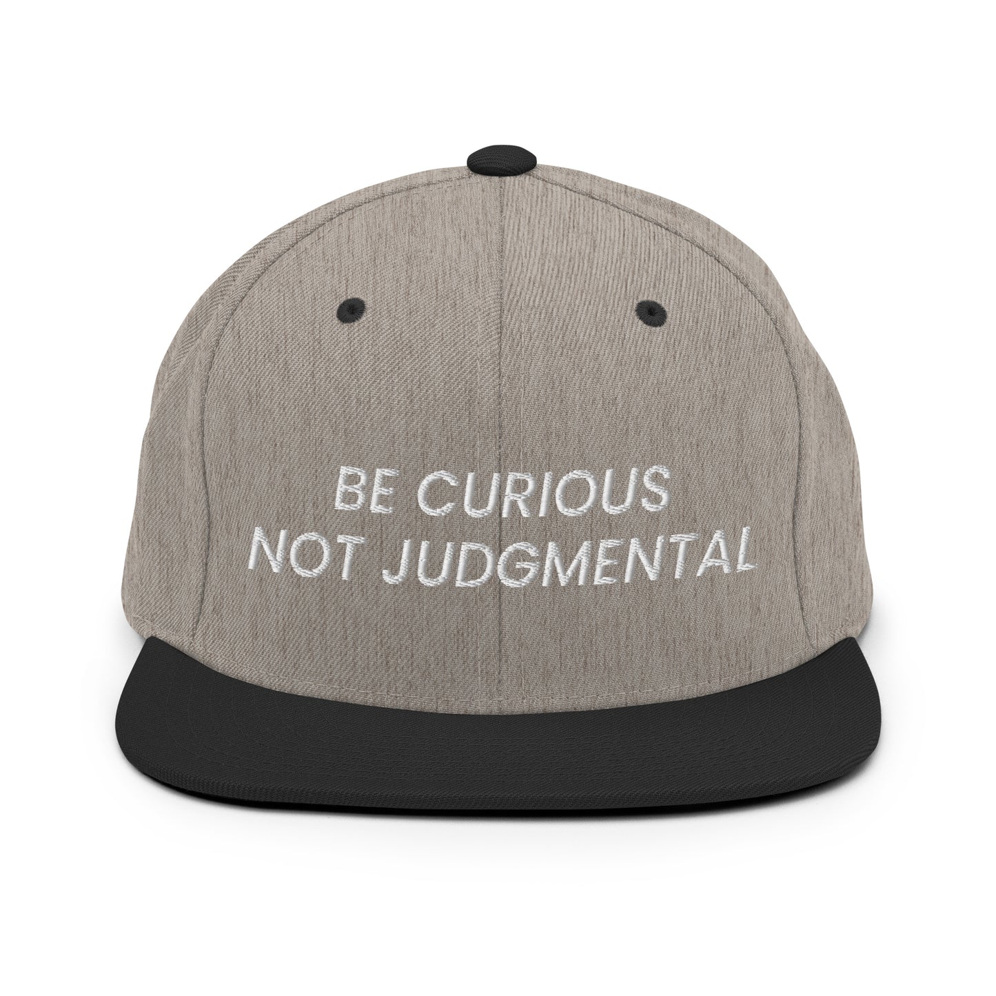 Be Curious Snapback Hat