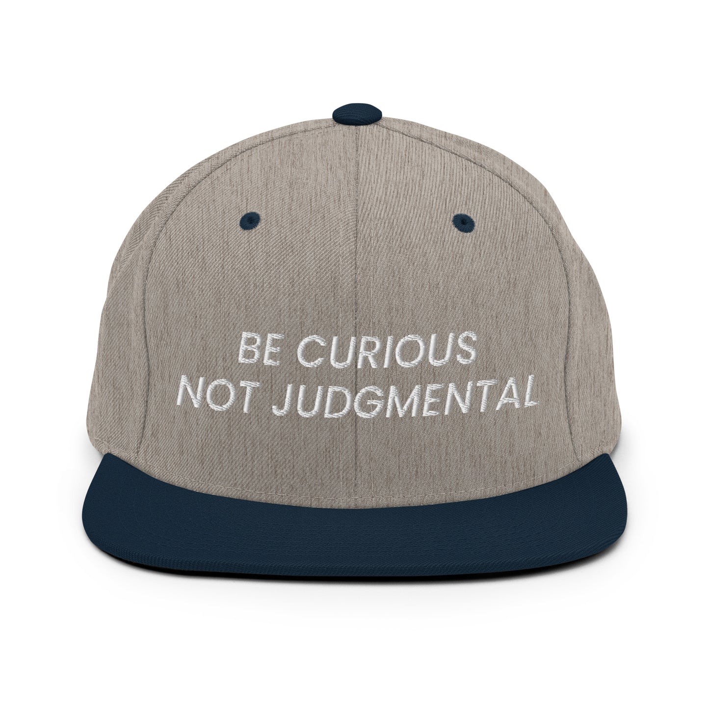 Be Curious Snapback Hat
