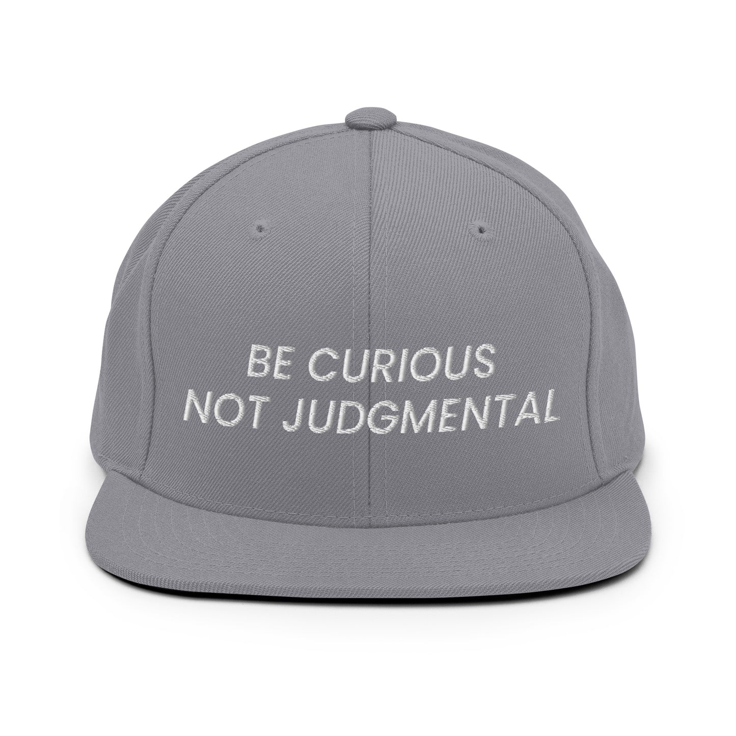 Be Curious Snapback Hat
