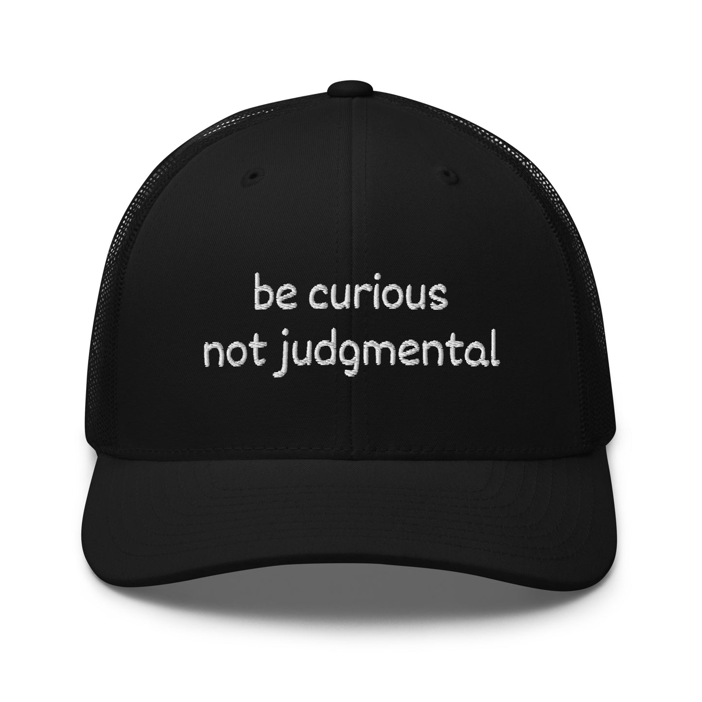 Be Curious Trucker Cap