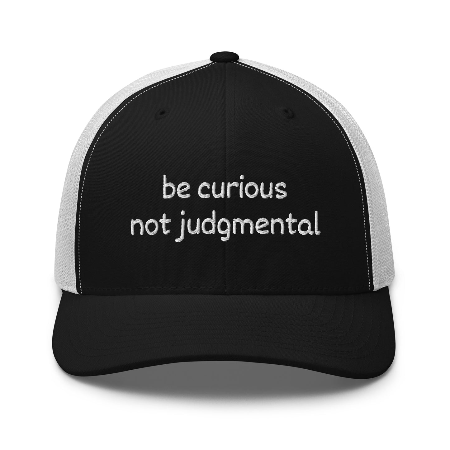 Be Curious Trucker Cap