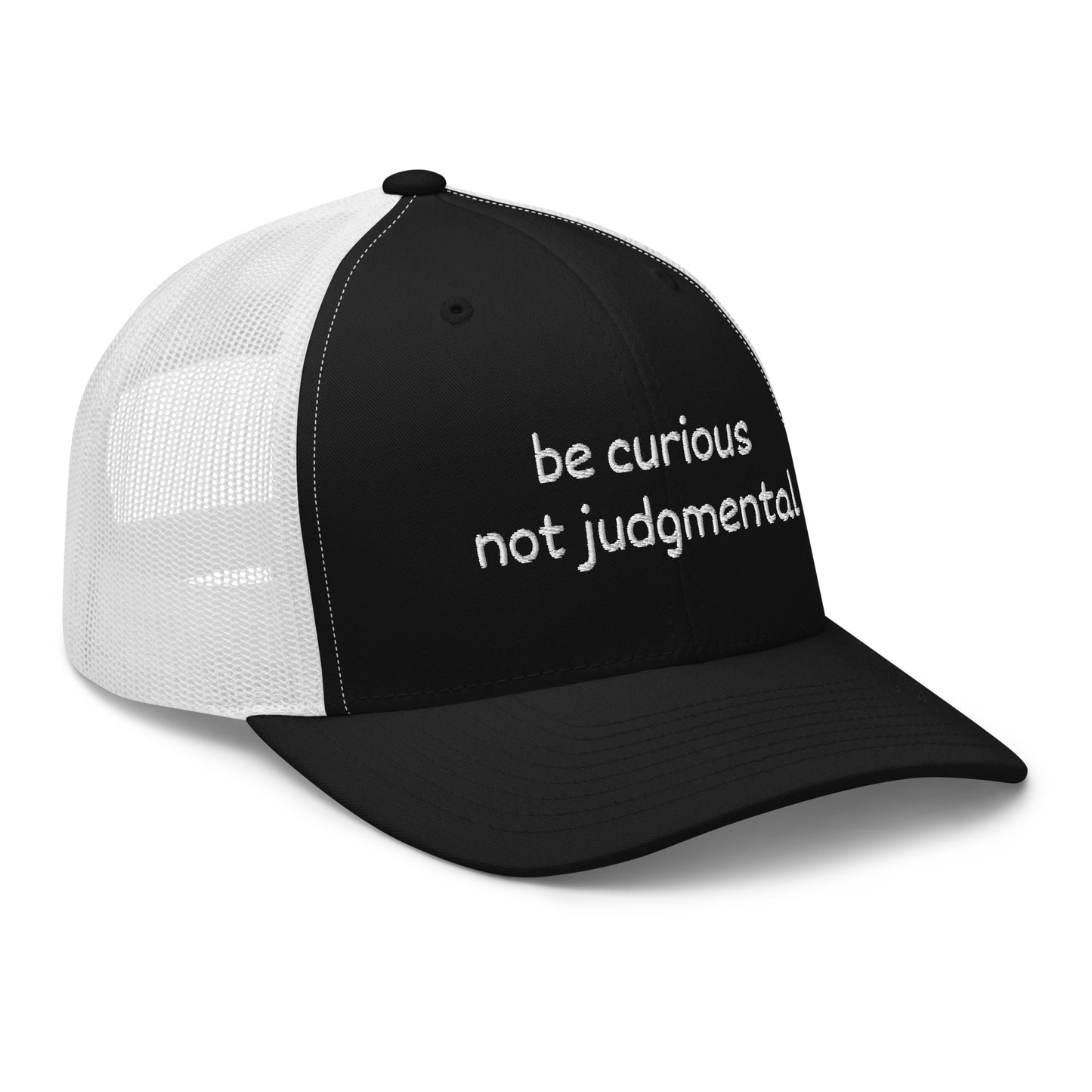 Be Curious Trucker Cap