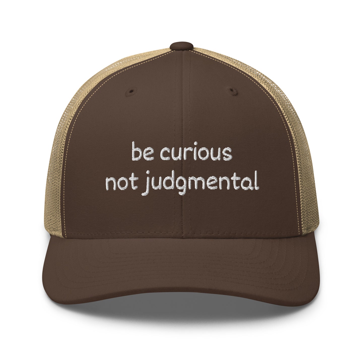 Be Curious Trucker Cap