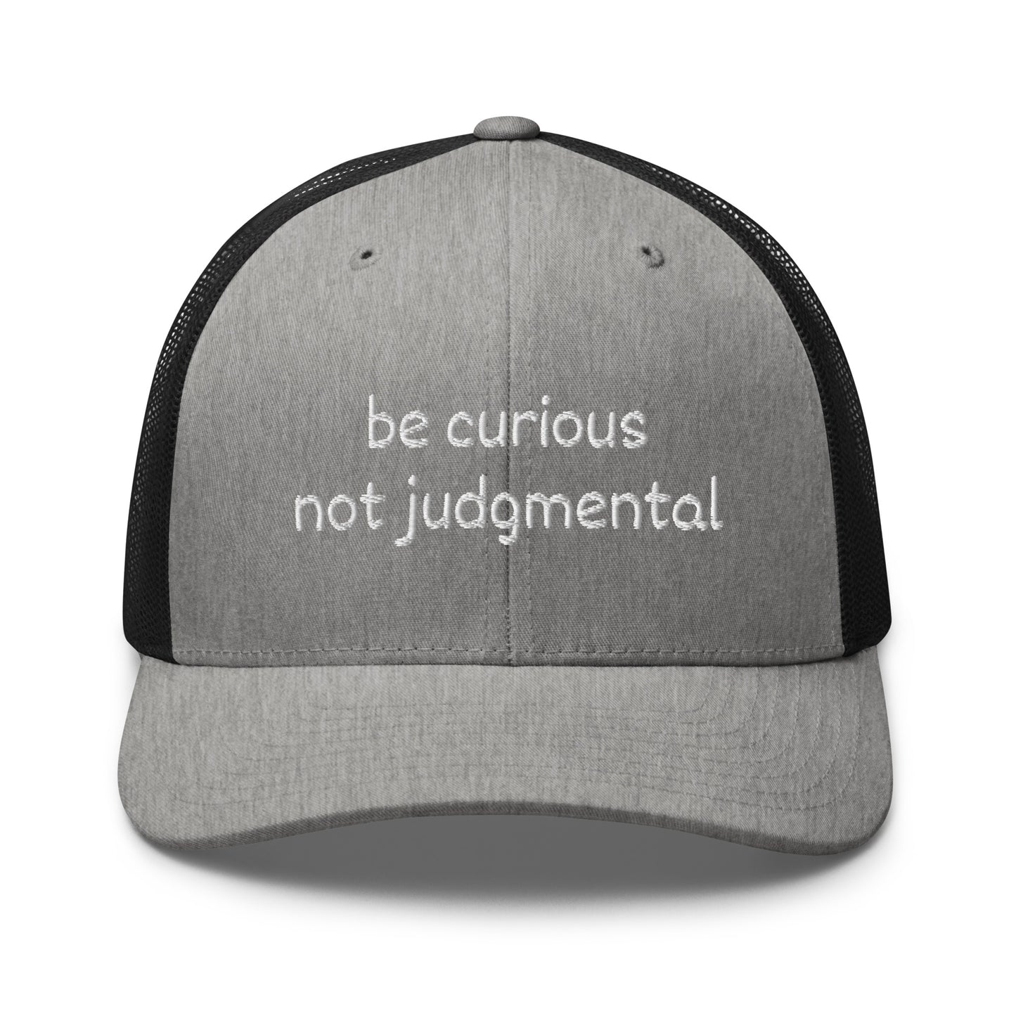 Be Curious Trucker Cap