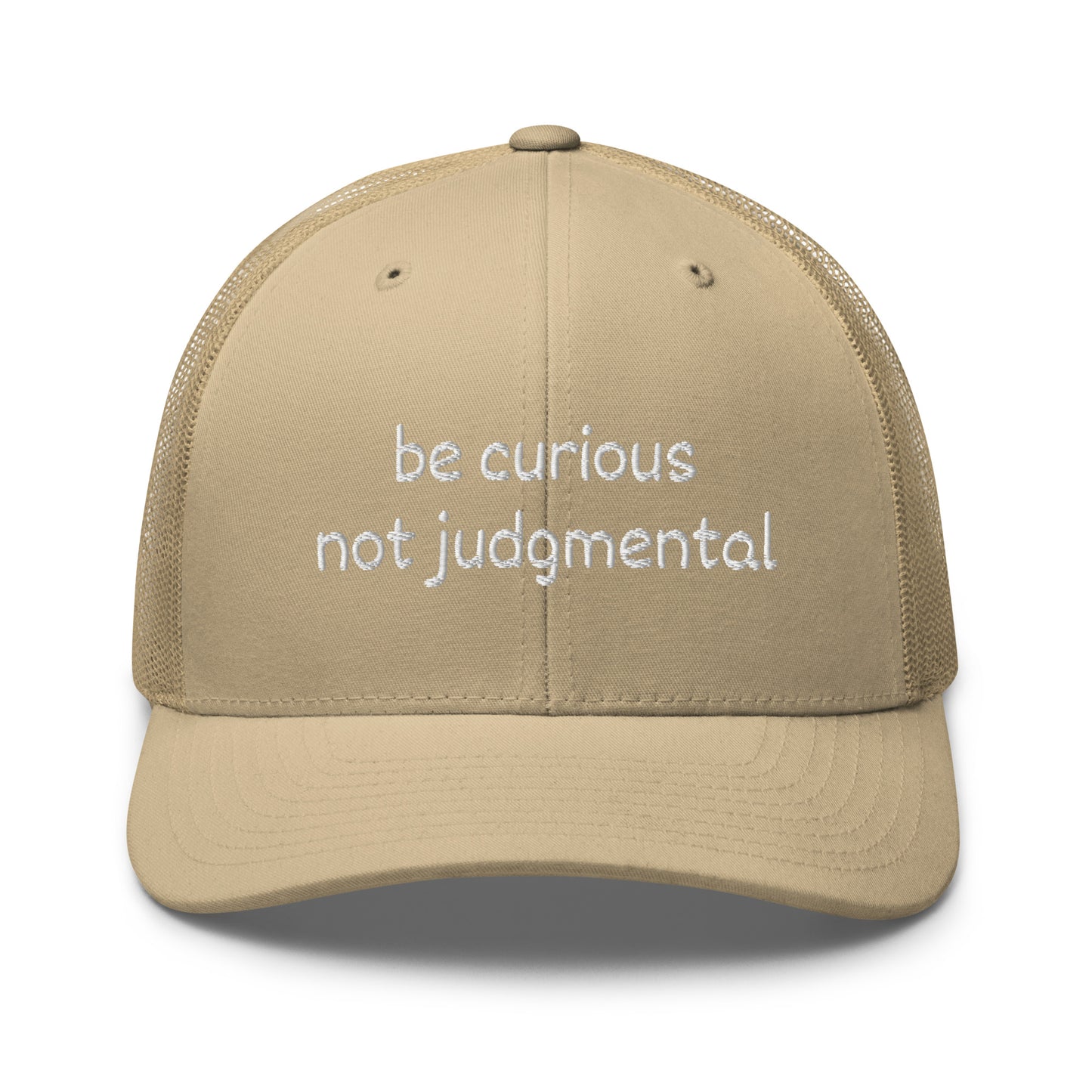 Be Curious Trucker Cap