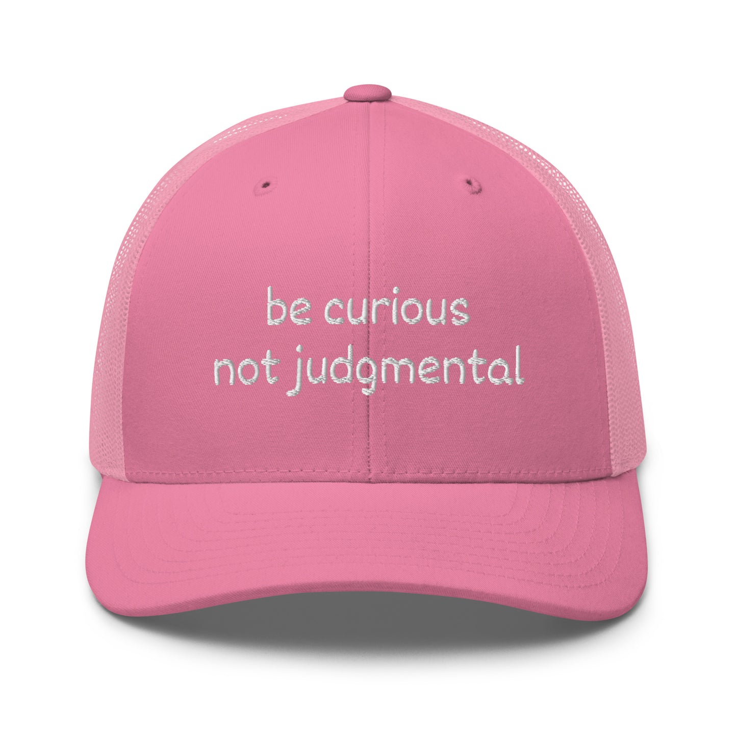 Be Curious Trucker Cap