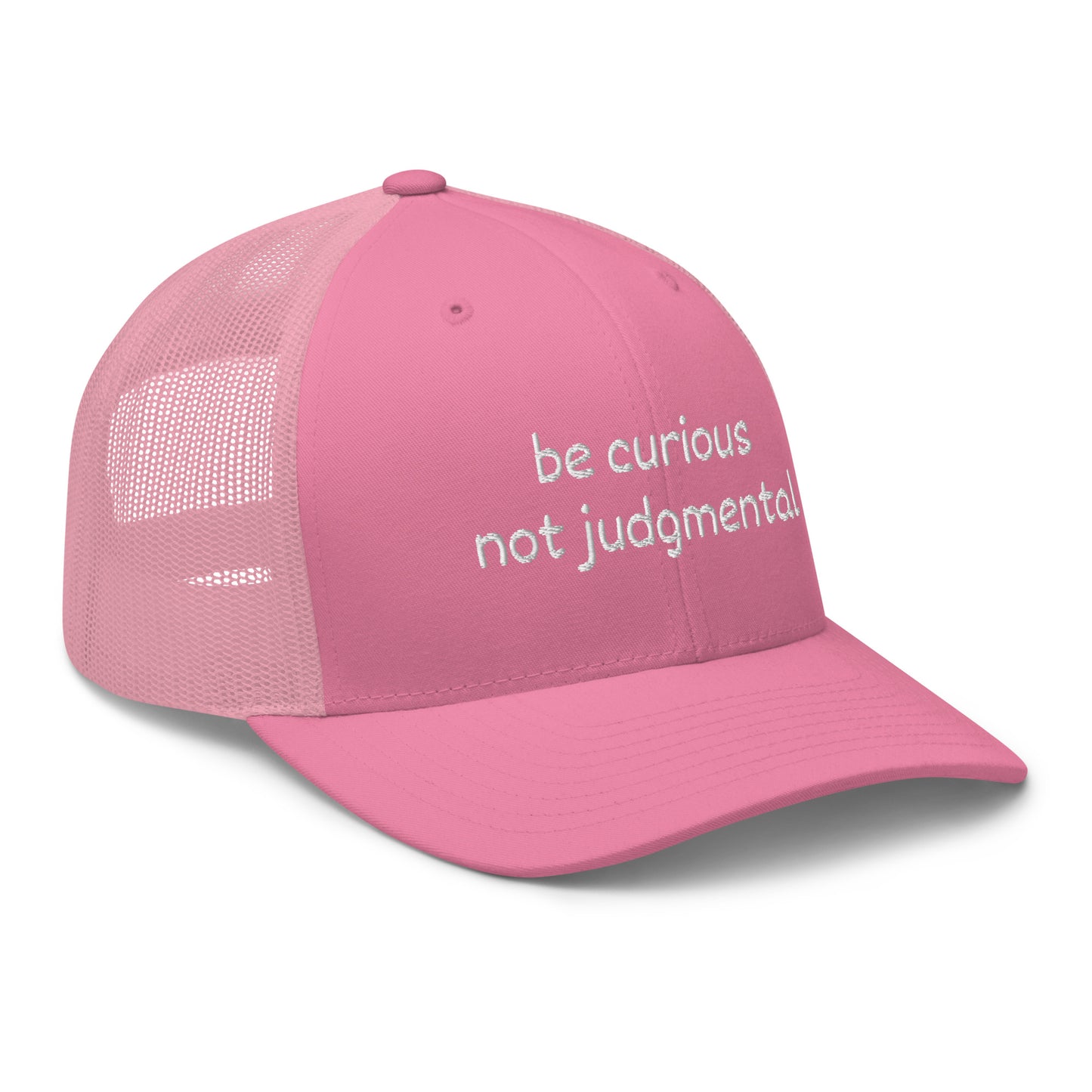 Be Curious Trucker Cap