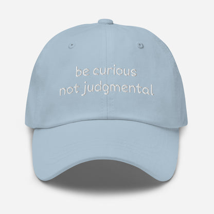 Be Curious Dad Hat