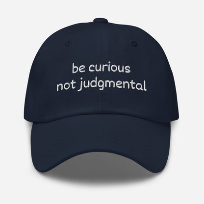 Be Curious Dad Hat