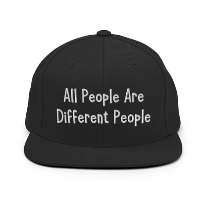 All People Snapback Hat