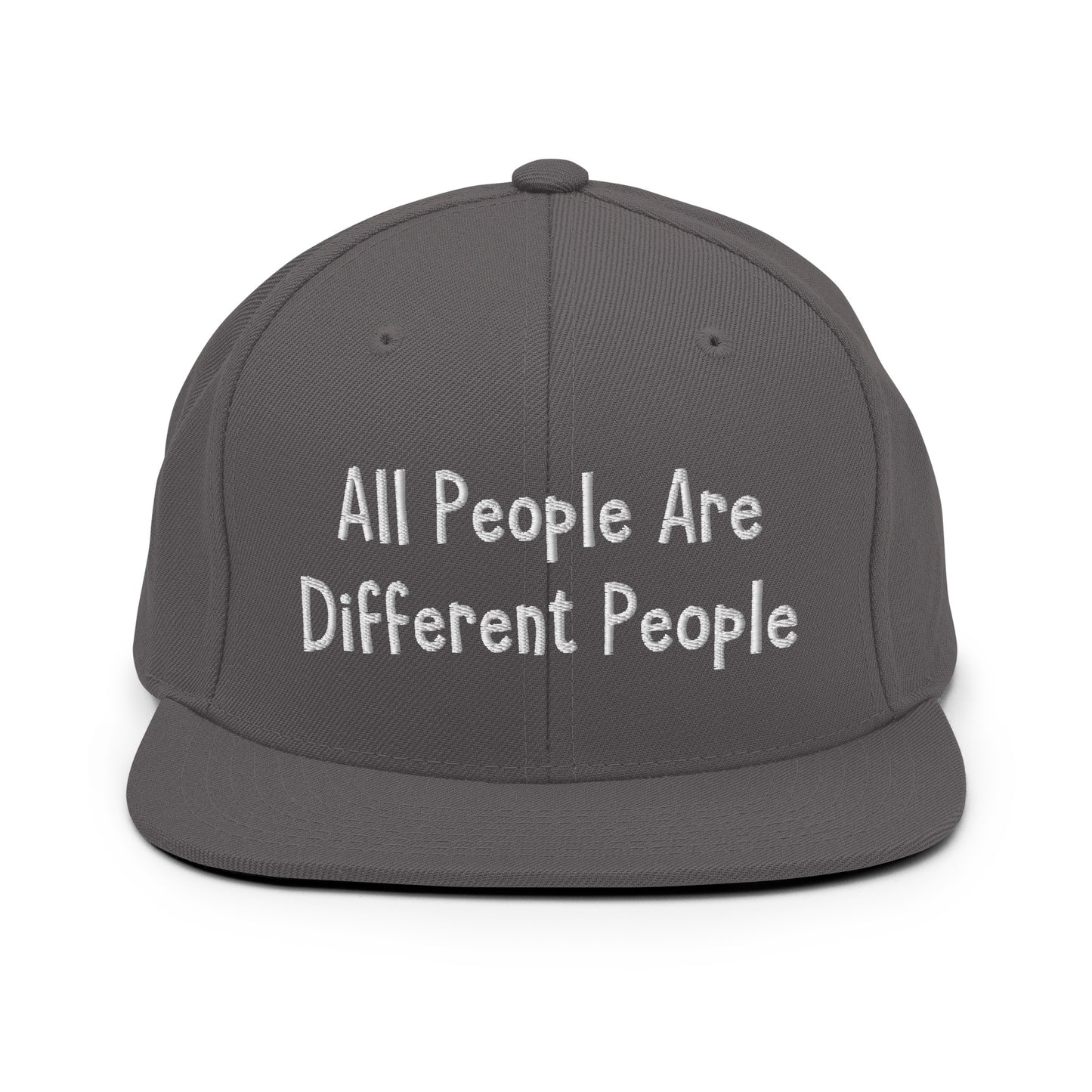 All People Snapback Hat