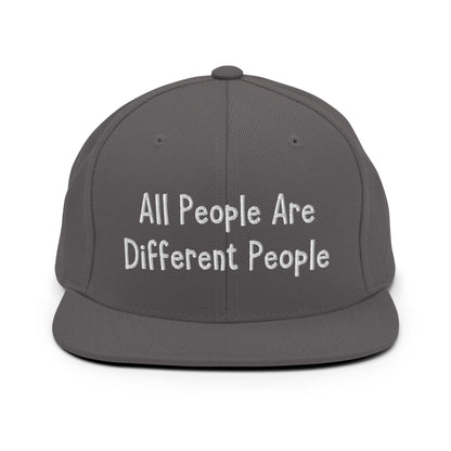 All People Snapback Hat