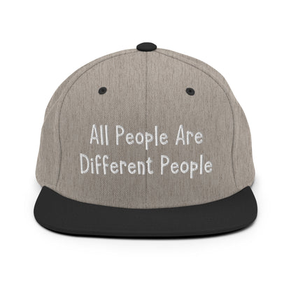 All People Snapback Hat