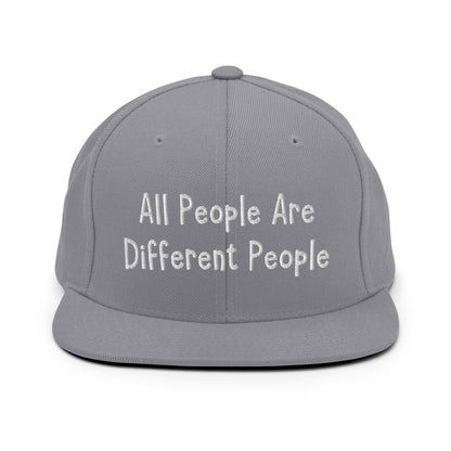 All People Snapback Hat