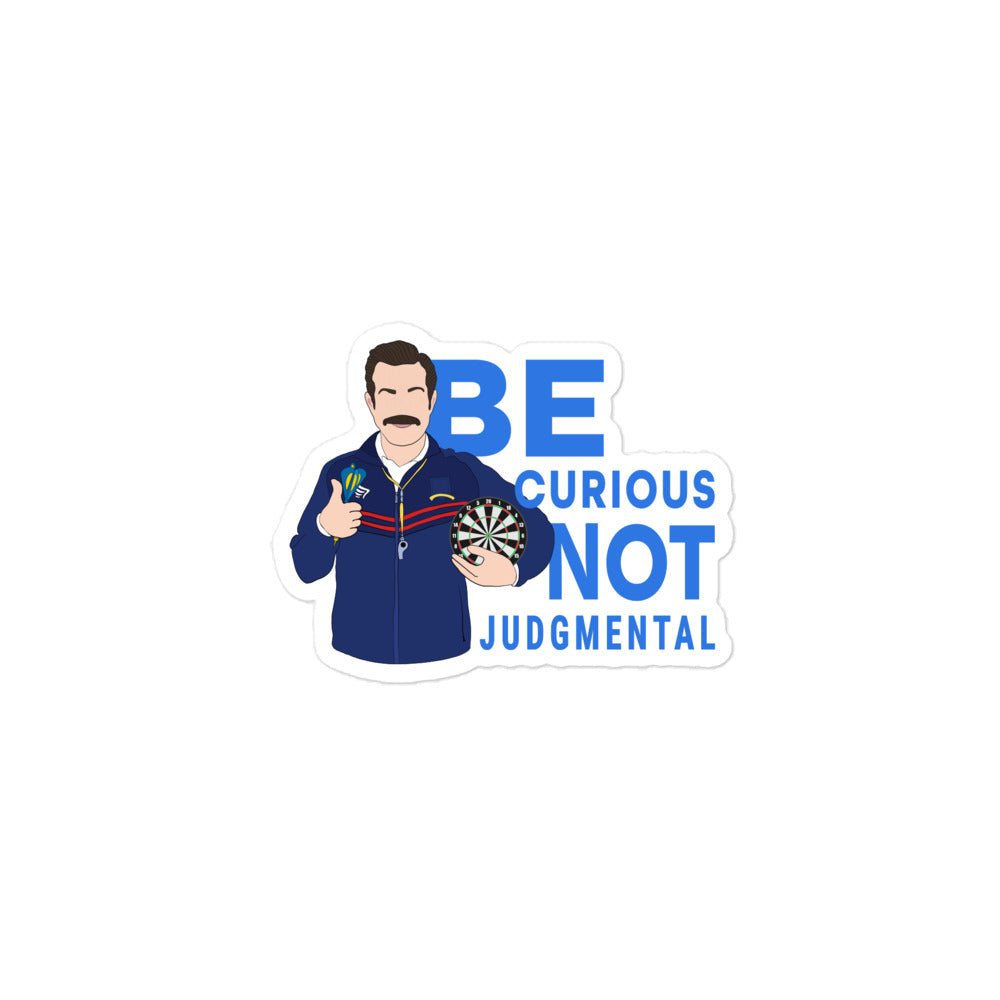 Sticker: Be Curious, Ted