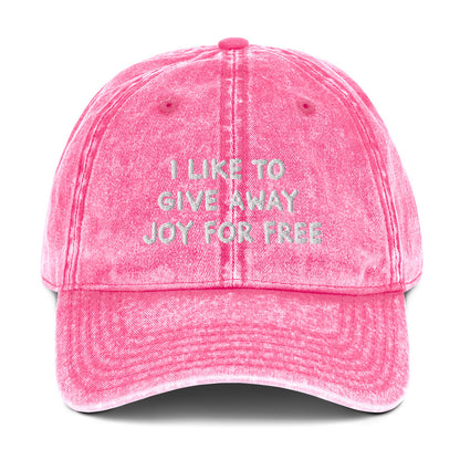 Joy for Free Cotton Twill Hat