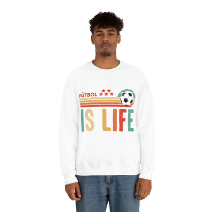 Futbol is Life Unisex Heavy Blend™ Crewneck Sweatshirt