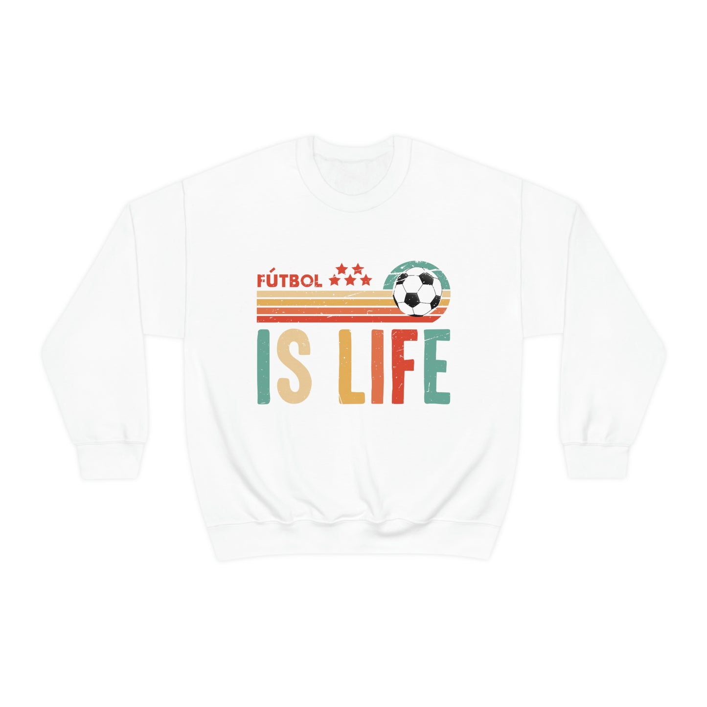 Futbol is Life Unisex Heavy Blend™ Crewneck Sweatshirt