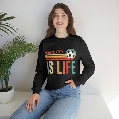 Futbol is Life Unisex Heavy Blend™ Crewneck Sweatshirt