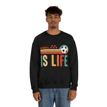 Futbol is Life Unisex Heavy Blend™ Crewneck Sweatshirt