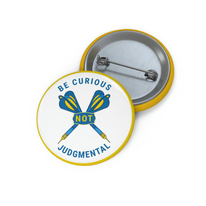 Be Curious Darts Pin